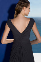 Greek Goddess Pleated Maxi Dress