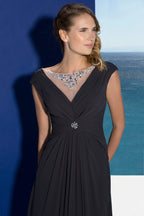 Greek Goddess Pleated Maxi Dress
